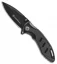 Smith & Wesson Honey Badger Liner Lock Knife Black Aluminum (3" Black) SW117B