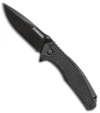 Schrade Liner Lock Knife Black ABS (3.25" Black) SCH002