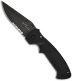 CRKT Crawford Kasper Liner Lock Knife (3.75" Black Serr) 6783Z