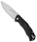 Real Steel H7 Free Lockback Knife Black G-10 (3.5" Satin) RS7797