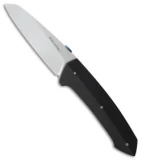 Real Steel H9 Takin Gentleman's Liner Lock Knife Black G-10 (4.375" Satin)