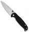 Real Steel H6 Elegance Liner Lock Knife Black G-10 (3.75" Satin) RS7613