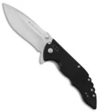 Real Steel E77 Liner Lock Knife Black G-10 (3.25" Satin)