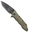 Guardian Tactical Helix Tanto Combat Folder Knife OD Green G-10 (3.75" Dark SW)