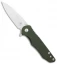 Kizer Mikkel Willumsen Barbosa Liner Lock Knife OD Green G10 (3" Satin) V3487N2