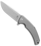 Kizer TK Knives Mjölnir Frame Lock Knife (3.75" Stonewash) Ki4494