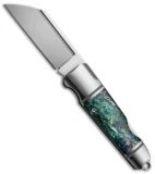 Andre de Villiers Custom Pocket Butcher Lockback Knife Abalone (3.1" Satin) AdV