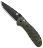 Benchmade Griptilian AXIS Lock Knife Olive Drab (3.45" Black) 551BKOD-S30V
