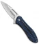 Boker Magnum Sierra Kilo Liner Lock Knife Black/Blue G-10 (3.3" Satin) 01SC018