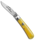 GEC #74 Northfield Yellow Rose UN X LD Pocket Knife 4.0" Yellow Bone 748117