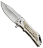 Darrel Ralph DDR Custom Dominator Level 2 Flipper Knife Ti/Mokume (3.75" Satin)