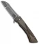Doc Shiffer Valkyrie Frame Lock Knife Bronze Ti Compound (3.5" Stonewash)