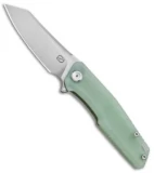 Stedemon Knife Co. ZKC C02 Liner Lock Knife Jade G-10 (3.75" Satin)