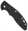 Hinderer XM-18 3.5 Textured Replacement Handle Scale (Black Linen Micarta)