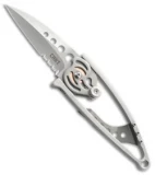 CRKT Van Hoy Snap Lock Folding Knife (2.5" Bead Blast Serr) 5112N