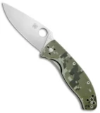 Spyderco Tenacious Folding Knife Camo G-10 (3.375" Satin) C122GPCMO Exclusive