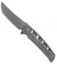 Sharp By Design Hurricane Flipper Knife Aspirated Titanium (4" Gray)