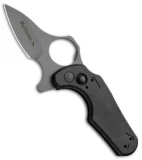 Max Venom Dimachaerus Jr. Impact Folding Knife Black (3" Bead Blast)