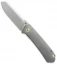 Richard Rogers Knives Mid Utility Knife Titanium (3.25" Bead Blast)
