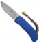 Sakman Pointer Friction Lock Knife Blue G-10 (3" Stonewash)