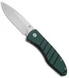 Kizer Vanguard Velox 2 Liner Lock Flipper Knife Green G-10 (3.4" Satin) V4478A2