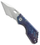 Mick Strider Custom Stub Tanto Knife Blue Titanium (3.25" Satin/SW) MSC