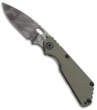 Strider SNG Frame Lock Knife OD Green G-10 (3.5" Double Digicam)
