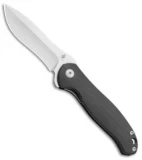 Kizer Vanguard Cucchiara Bad Dog Flipper Knife Black G-10 (3" Stonewash) V3463A1