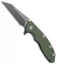 Hinderer XM-18 3.5 FATTY Wharncliff OD Green (Anthracite)