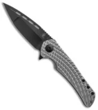 Kizer Willumsen Yamakasi Frame Lock Flipper Knife (3.5" Black) Ki4489