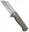 Andre de Villiers Classic Butcher Knife Bronze Knurled (4" BB Hamon) AdV