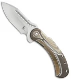 Begg Steelcraft Series Field Marshall Knife Gold/Bronze (4" Satin)