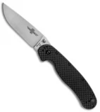 Ontario RAT Model 1 Liner Lock Knife G-10/Carbon Fiber (3.625" D2 SW) 8882CF