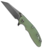 Hinderer Knives Fatty Edition XM-18 3.5 Wharncliffe Knife Jade G-10 (SW)