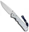 Chris Reeve Knives Large Inkosi USN VIII Frame Lock Knife (3.5" Stonewash) CRK
