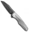 Maxace Knives Cicada Frame Lock Knife Titanium (3.75" Black SW)