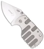 Boker Plus CLB Subcom Titanium Frame Lock Knife (1.875" Satin) 01BO582