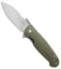 Viper Knives Italo Flipper Liner Lock Knife Green G-10 (3.75" Satin) V5948GG