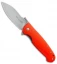 Viper Knives Italo Flipper Liner Lock Knife Orange G-10 (3.75" Satin) V5948GO