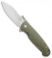 Viper Knives Italo Flipper Frame Lock Knife Green G-10 (3.75" Satin) V5944GG