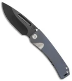 Medford Dress Marauder Frame Lock Knife Blue Titanium (2.6" Black PVD) MKT