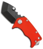 Medford Panzer Tanto Frame Lock Knife Orange G-10/Flame (2.5" Black) MKT