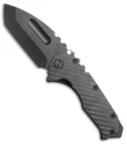 Medford Praetorian C/T Tanto Knife Carbon Fiber/Black Ti (3.75" Black) MKT