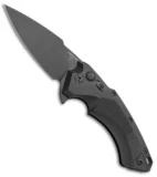 Hogue Knives X5 Tactical Flipper Knife Black G-10 Inlay (3.5" Black)
