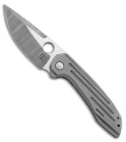 TuffKnives Geoff Blauvelt Custom Catalyst V Frame Lock Knife (3.5" Acidwash)