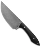TuffKnives Geoff Blauvelt Custom Wasteland Chef Knife Black G10 (5.6" Acidwash)