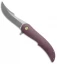 HEAdesigns Equilibrium Frame Lock Knife Purple Titanium (3.9" Two-Tone)