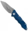 Guardian Tactical Deltrix Nano Combat Folder Knife Blue (3.1" Stonewash)