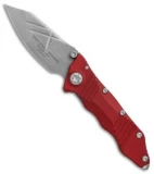 Guardian Tactical Deltrix Nano Combat Folder Knife Red (3.1" Stonewash)