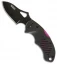 5.11 Tactical DTP Lock Back Knife Black/Purple FRN (2.85" Black)